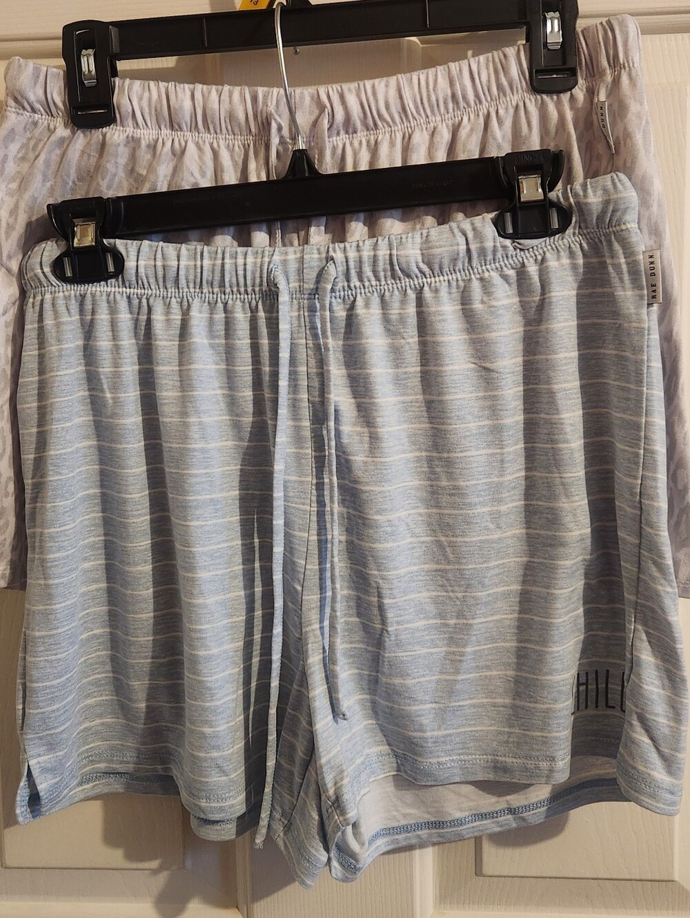 Rae Dunn Women's Pajama Shorts Set LARGE NWOT